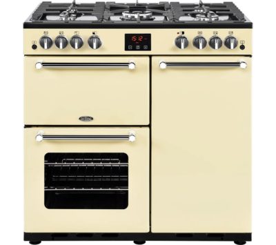 BELLING  Kensington 90G Gas Range Cooker - Cream